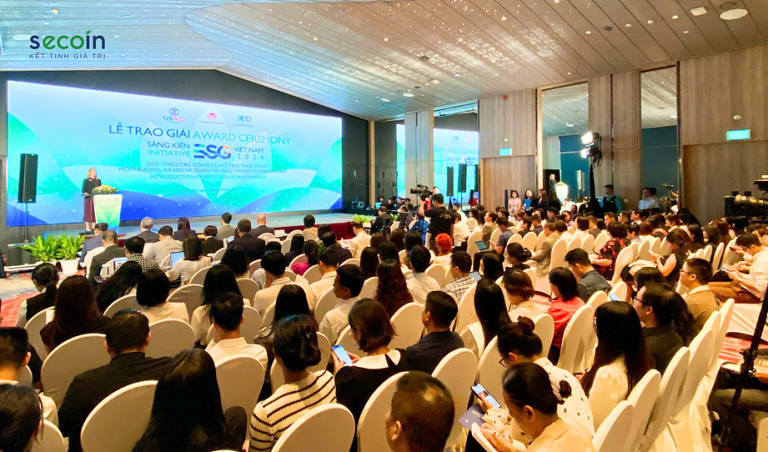 Secoin đạt Top 3 Giải thưởng Sáng kiến ESG Việt Nam 2024