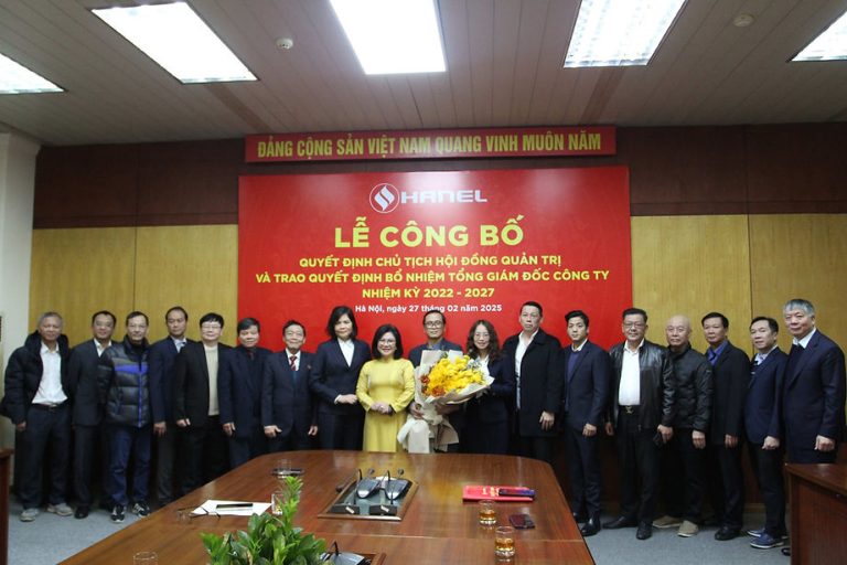 HANEL CÔNG BỐ QUYẾT ĐỊNH BẦU BÀ BÙI THỊ HẢI YẾN GIỮ CHỨC DANH CHỦ TỊCH HĐQT CÔNG TY CP HANEL (NHIỆM KỲ 2022 – 2027)