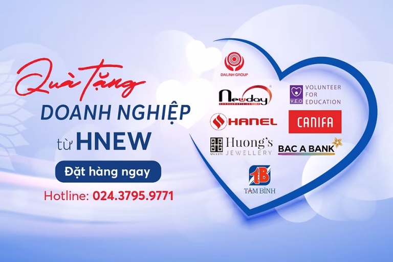HNEW – RA MẮT TRANG WEB QUÀ TẶNG DOANH NGHIỆP UY TÍN - CHẤT LƯỢNG