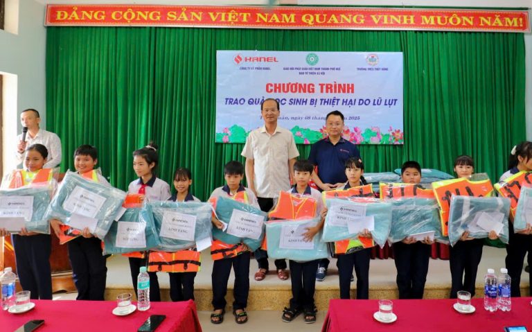 HANEL CHUNG TAY ỦNG HỘ ĐỒNG BÀO BỊ ẢNH HƯỞNG NẶNG NỀ SAU CƠN BÃO SỐ 12 VÀ 13