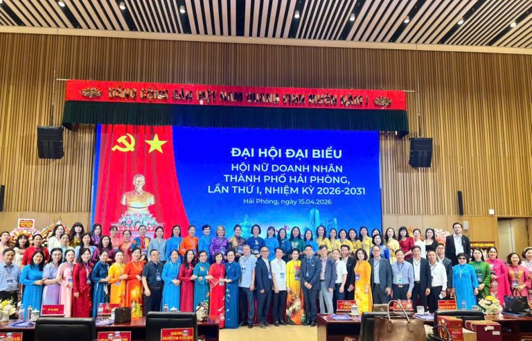 HNEW DỰ ĐẠI HỘI HỘI NỮ DOANH NHÂN TP. HẢI PHÒNG LẦN THỨ I, NHIỆM KỲ 2026 – 2031