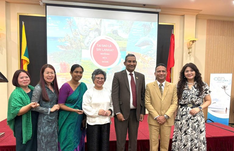 CHỦ TỊCH HNEW BÙI THỊ HẢI YẾN THAM DỰ HỘI THẢO XÚC TIẾN DU LỊCH SRILANKA